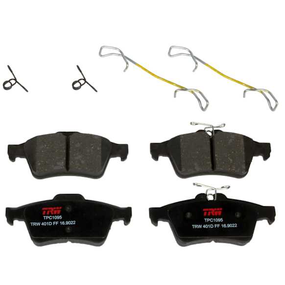 TXH1095 Rear Premium Braking Series Semi-metallic Brake Pad Set