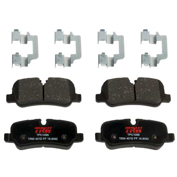 TXH1099 Rear Premium Braking Series Semi-metallic Brake Pad Set