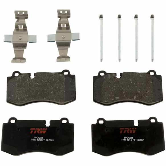 TXH1223 Front Brake Pad Set, Semi-metallic