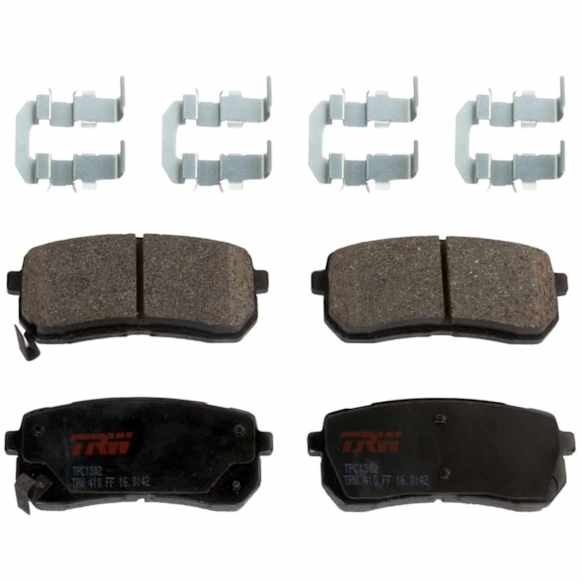TXH1302 Rear Premium Braking Series Semi-metallic Brake Pad Set