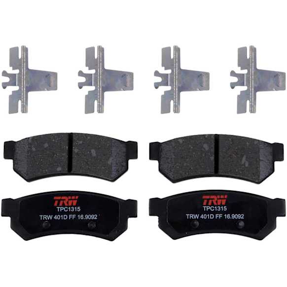 TXH1315 Rear Premium Braking Series Semi-metallic Brake Pad Set