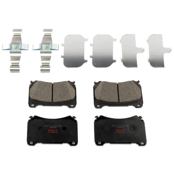 TXH1396 Front Premium Braking Series Semi-metallic Brake Pad Set