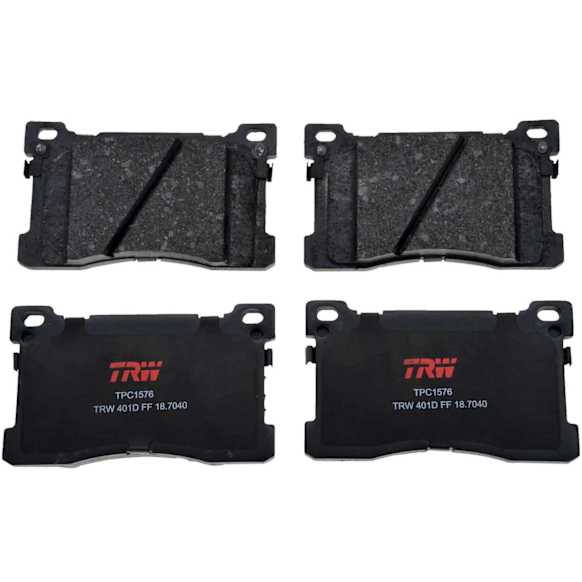 TXH1576 Front Premium Braking Series Semi-metallic Brake Pad Set