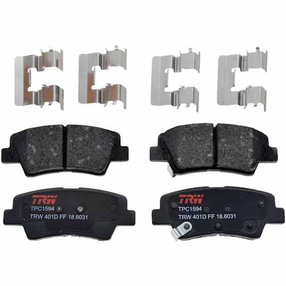TXH1594 Rear Premium Braking Series Semi-metallic Brake Pad Set