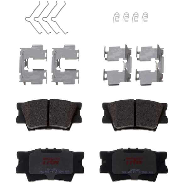 TXH1632 Rear Premium Braking Series Semi-metallic Brake Pad Set