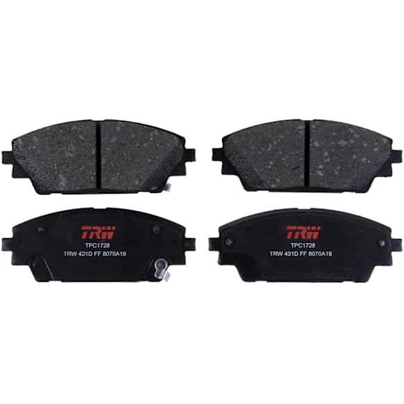 TXH1728 Front Premium Braking Series Semi-metallic Brake Pad Set