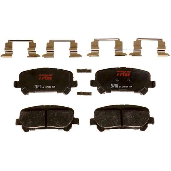 TXH1806 Rear Premium Braking Series Semi-metallic Brake Pad Set