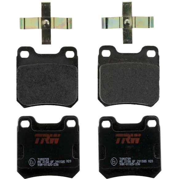 TXM0709 Rear Premium Braking Series Semi-metallic Brake Pad Set