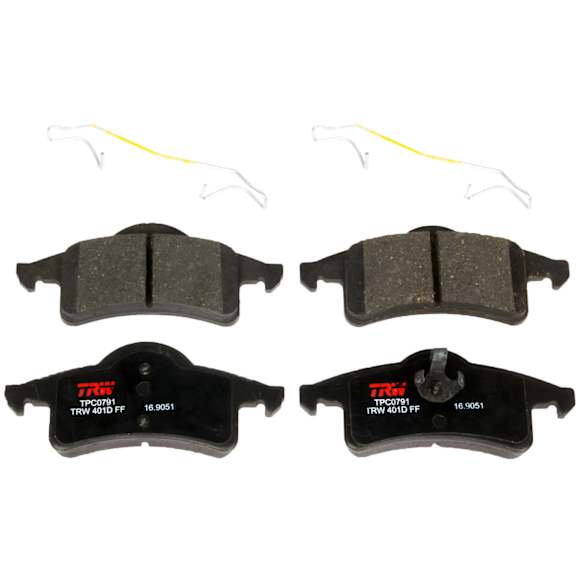 TXM0791 Rear Premium Braking Series Semi-metallic Brake Pad Set