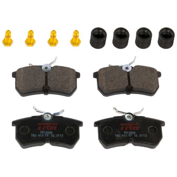TXM0886 Rear Premium Braking Series Semi-metallic Brake Pad Set