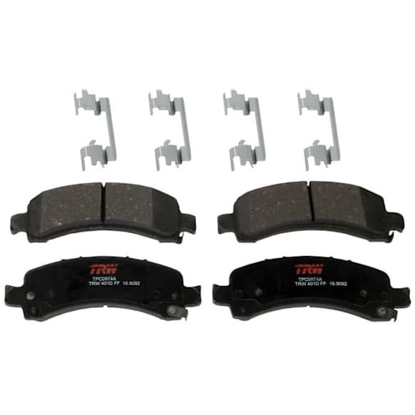 TXM0974A Rear Premium Braking Series Semi-metallic Brake Pad Set