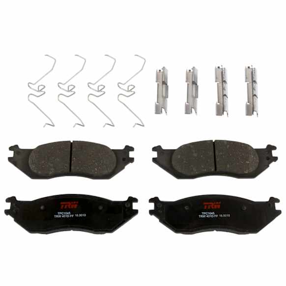 TXM1045 Front Premium Braking Series Semi-metallic Brake Pad Set