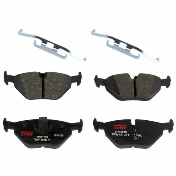 TXM1239 Rear Premium Braking Series Semi-metallic Brake Pad Set