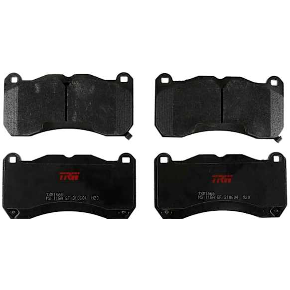 TXM1666 Front Premium Braking Series Semi-metallic Brake Pad Set