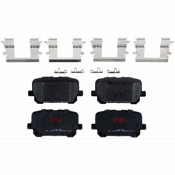 TXM1766 Rear Premium Braking Series Semi-metallic Brake Pad Set