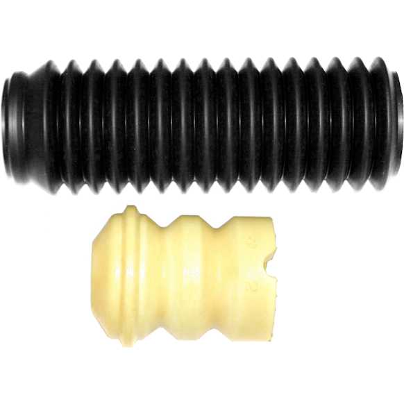 63638 Strut-Mate Series Shock and Strut Boot - Black, Plastic, Strut boot, Direct Fit, Sold individually