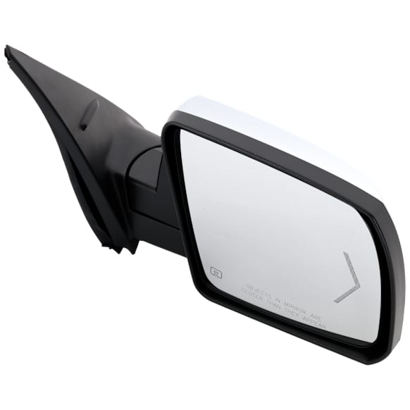 Passenger Side Mirror, Power Adjust, Heated, Power Folding, Chrome, In-glass Signal Light, With Memory, With Puddle Light, No Auto-Dim, No Blind Spot Feature