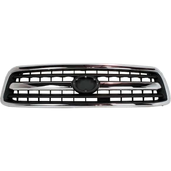 2000 Toyota Tundra - Grille, Chrome Shell with Painted Black Insert