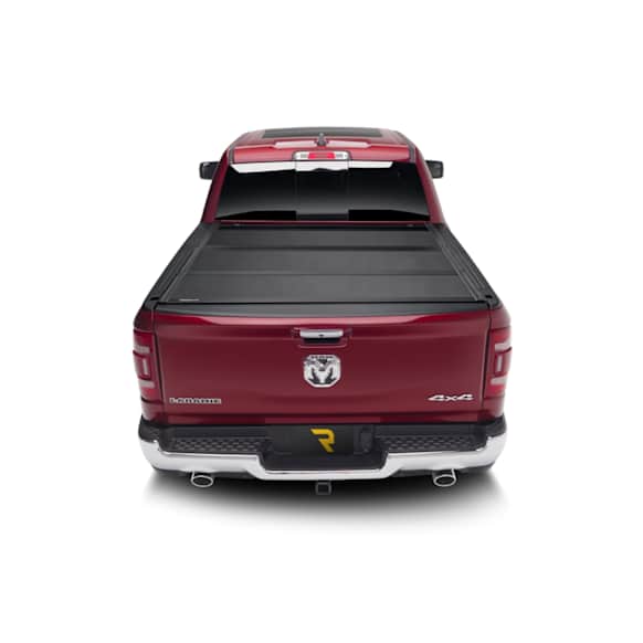 AX32005 Armor Flex Series Hard Folding Tonneau Cover, Aluminum Fits Approx. 8 ft. Bed