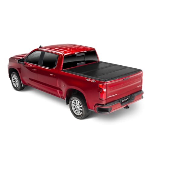 FX11003 Flex Series Hard Folding Tonneau Cover, Aluminum Fits Approx. 6 ft. Bed