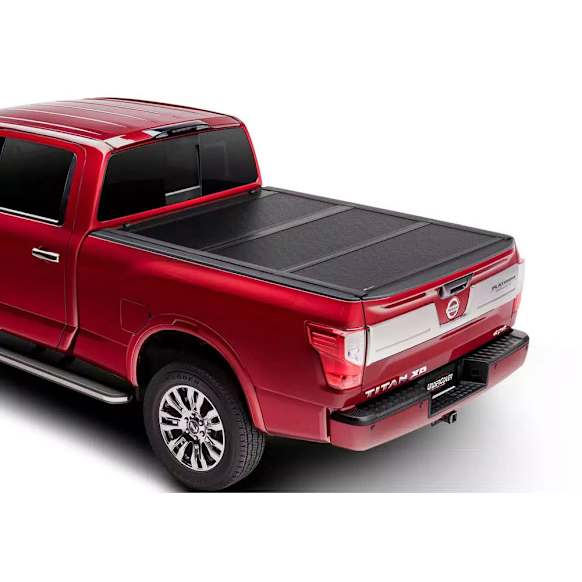 FX51005 Flex Series Hard Folding Tonneau Cover, Aluminum Fits Approx. 5 ft. 6 in. Bed