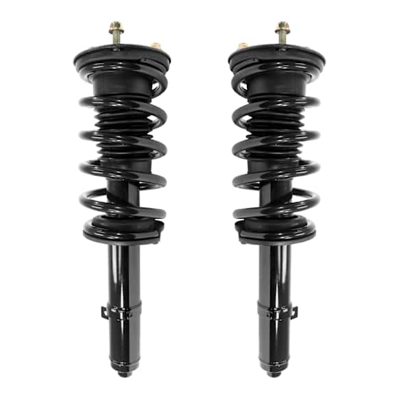2-11835-11836-001 Front, Driver and Passenger Side Fully Loaded Strut, AWD, Sedan