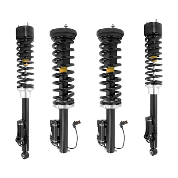2006 Mercedes Benz S430 - Front and Rear Coil Spring Conversion Kit, RWD, With Airmatic - Excludes 4Matic