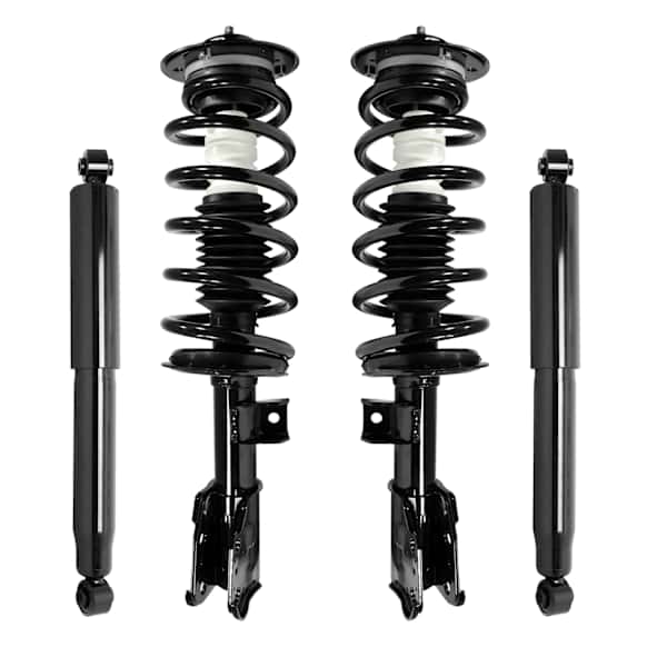 4-11011-251140-001 Front and Rear, Driver and Passenger Side Shock and Fully Loaded Strut