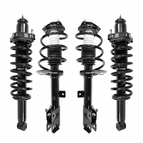 2010 Jeep Compass - Front and Rear, Driver and Passenger Side, Fully Loaded Strut, Except 1.8 Liter Engine and SRT4 Models