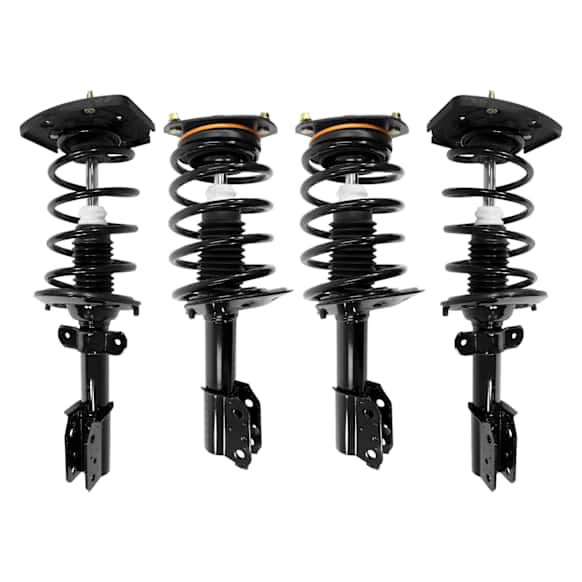 2011 Chevrolet Impala - Front and Rear, Driver and Passenger Side, Fully Loaded Strut, Except Police or Taxi Package; With 17" Wheels; With 16" Wheels