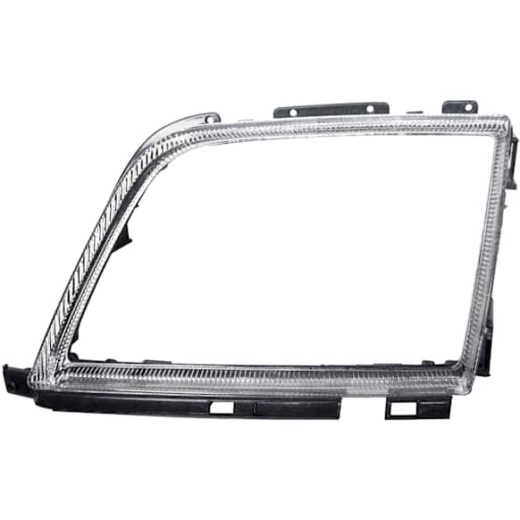 1999 Mercedes Benz SL500 - Driver Side Headlight Door, Not used With Xenon Headlights, Black