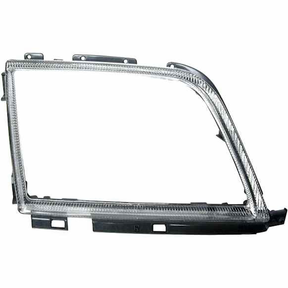 2001 Mercedes Benz SL500 - Passenger Side Headlight Door, Not used With Xenon Headlights, Black