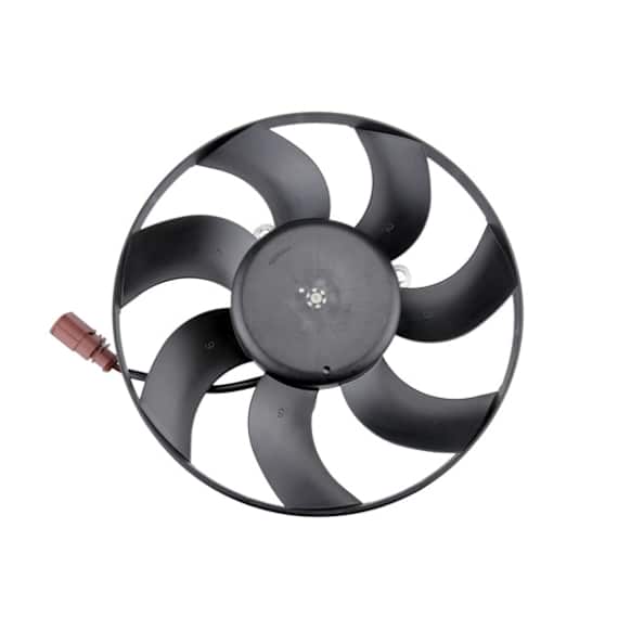 1K0959455Q OE Replacement Auxiliary fan Passenger Side, Single fan