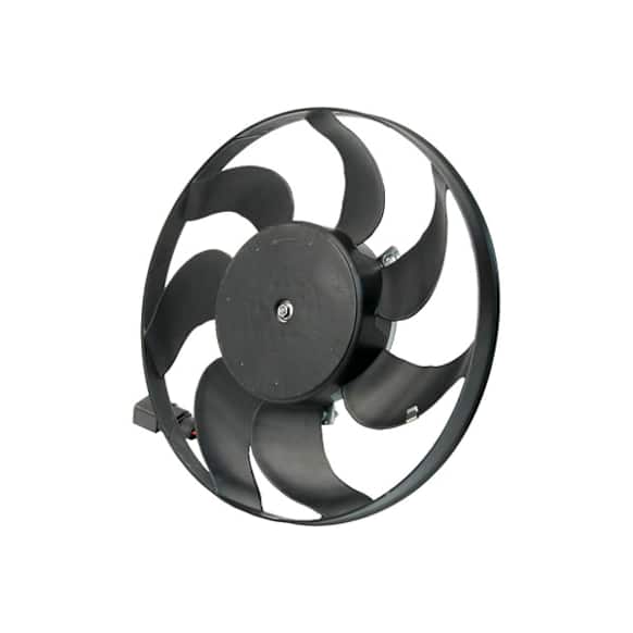 1KM959455E OE Replacement Auxiliary fan Passenger Side, Single fan
