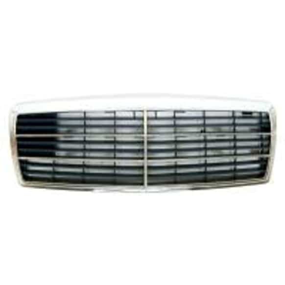 2028800383 OE Replacement Series Grille Chrome Shell with Black Insert