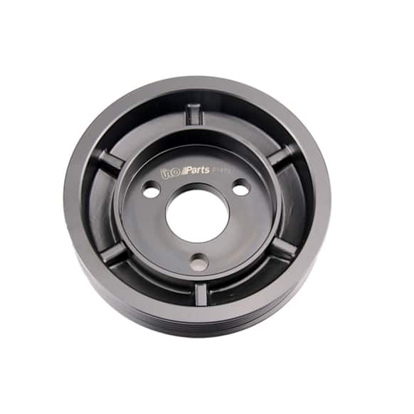 32427537862PRM APA/URO Parts OE Replacement Power Steering Pump Pulley - Black, Aluminum, Serpentine, Direct Fit, Sold Individually