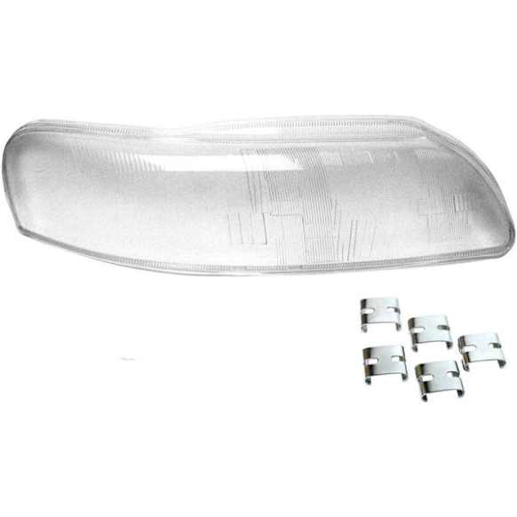 2001 Volvo V70 - APA/URO Parts OE Replacement Headlight Lens - Clear, Plastic, Direct Fit, Sold Individually