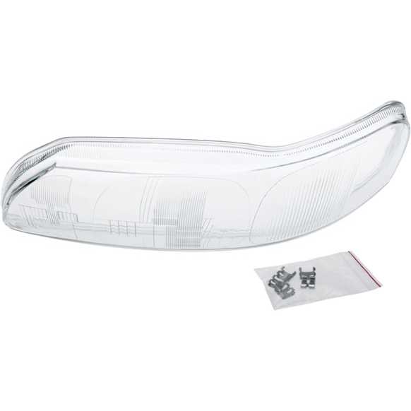 8693583LENS APA/URO Parts OE Replacement Headlight Lens - Clear, Plastic, Direct Fit, Sold Individually