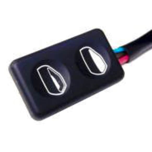 1980 Porsche 928 - Front or Rear, Driver or Passenger Side Window Switch, Black, APA/URO Parts OE Replacement