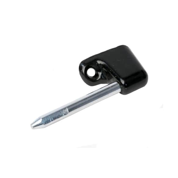 96473131940PRM APA/URO Parts Sun Visor Clip Sun Visor Clip - Black and Chrome, Direct Fit, Sold Individually