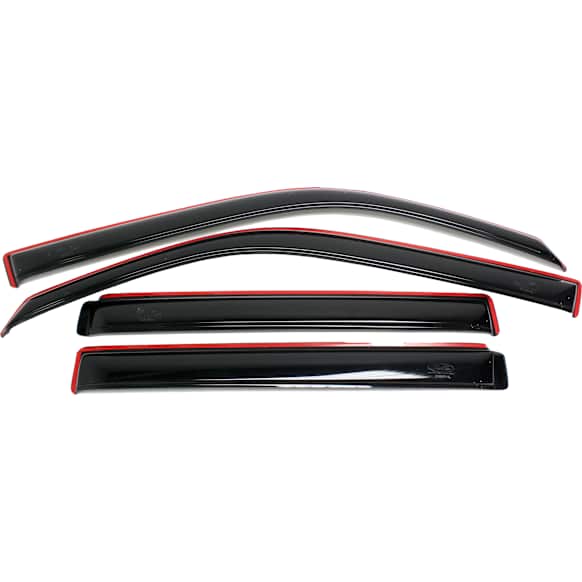 194084 Front and Rear Window Visor, Smoke