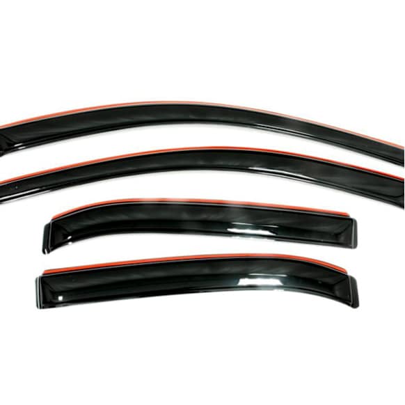 194169 Front and Rear Window Visor, Smoke