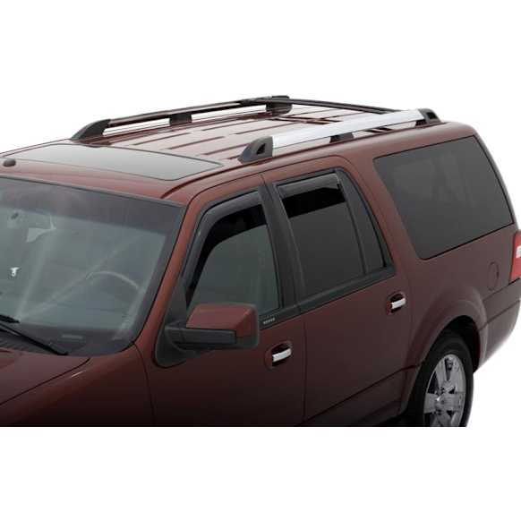 194233 Front and Rear Window Visor, Smoke