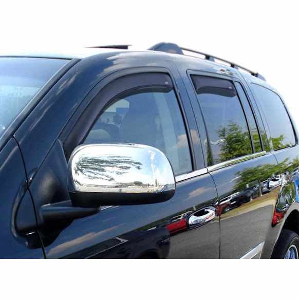 194344 Front and Rear Window Visor, Smoke