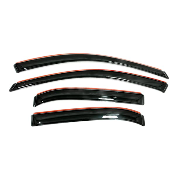 194361 Front and Rear Window Visor, Smoke