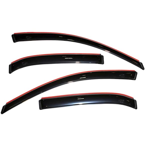 194425 Front and Rear Window Visor, Smoke