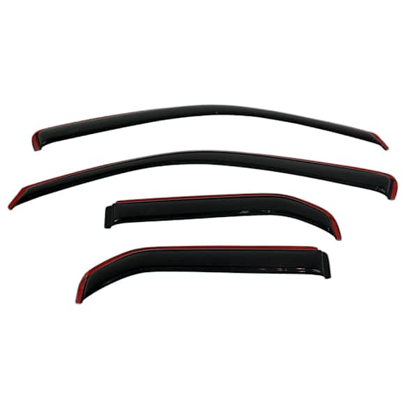 194539 Front and Rear Window Visor, Smoke