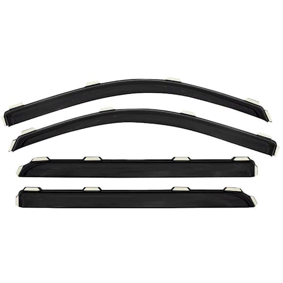 194785 Front and Rear Window Visor, Smoke