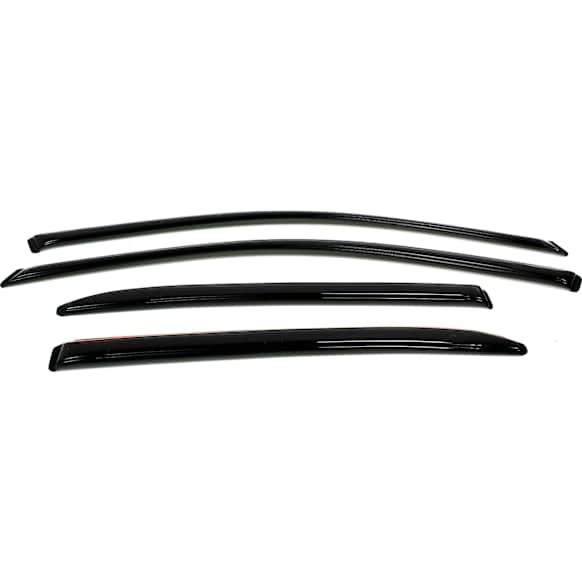 194943 Front and Rear Window Visor, Smoke