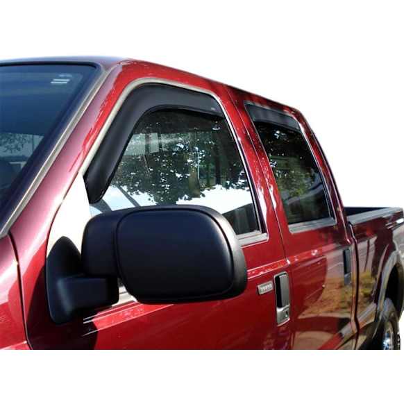 194953 Front and Rear Window Visor, Smoke